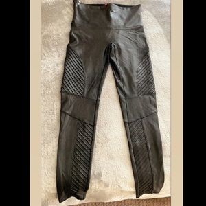 Spanx moto leggings